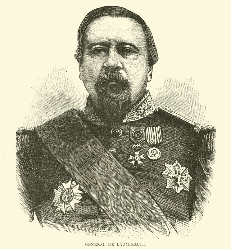 General fra Ladmirault, maj 1871 af English School