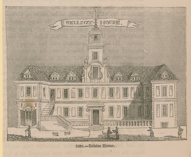Generelt billede af Belsize House af English School