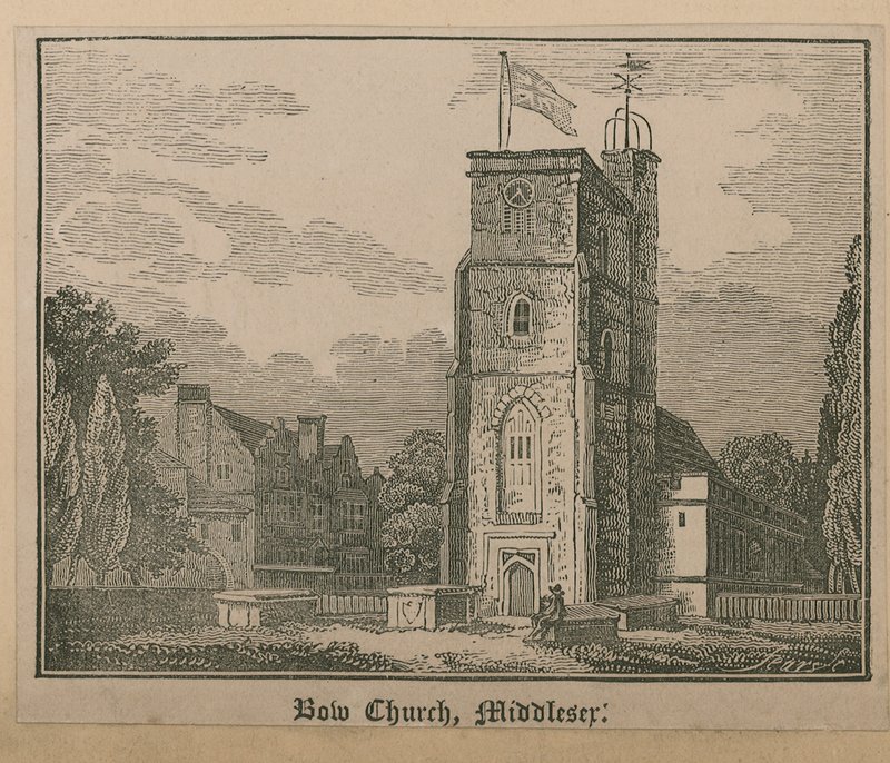 Generelt billede af Bow Church af English School