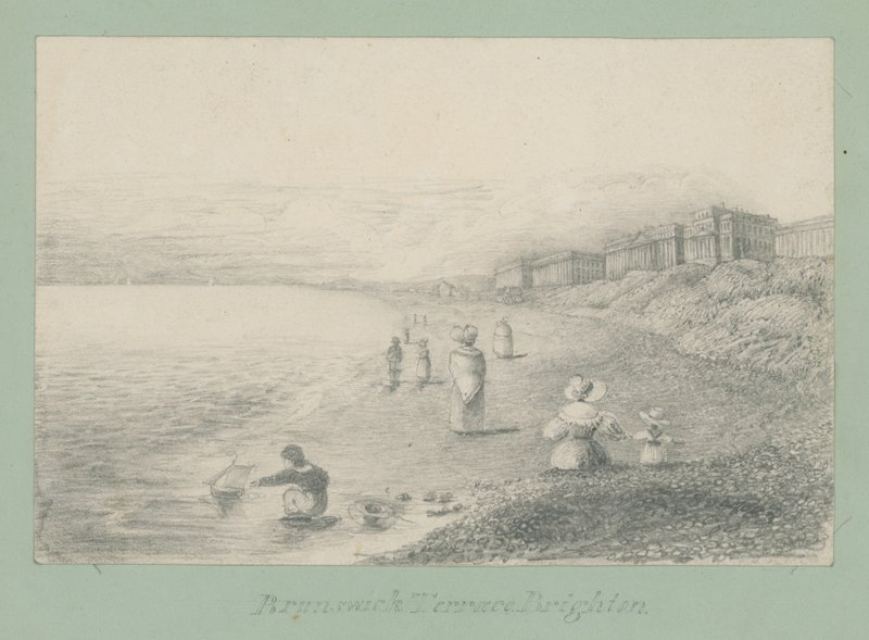Generel udsigt over Brunswick Terrace i Brighton af English School