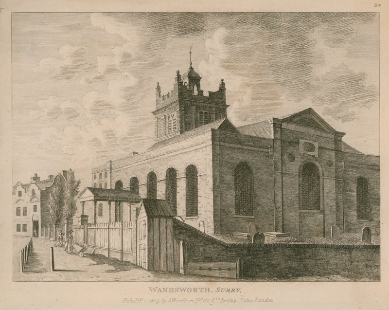 Generel udsigt over Wandsworth af English School