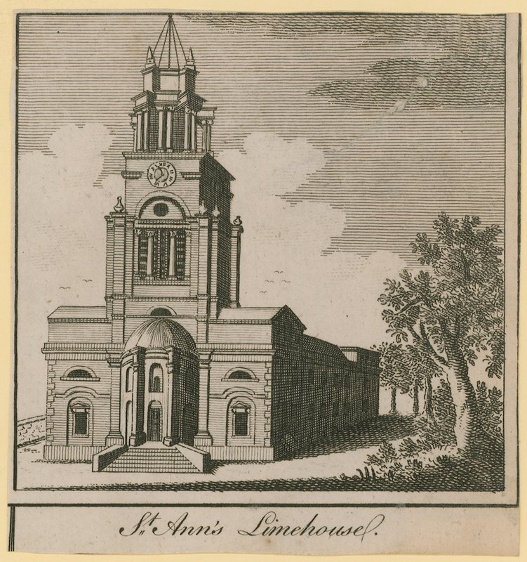 Generelt billede af kirken St Ann af English School