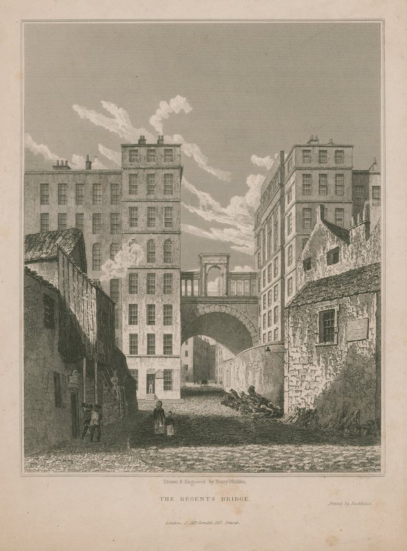 Generelt billede af Regents Bridge af English School