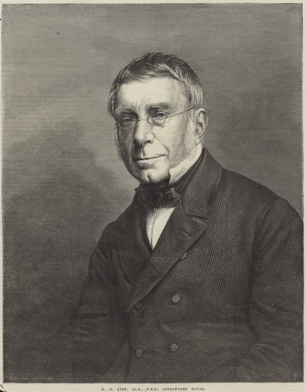 George Biddell Airy af English School