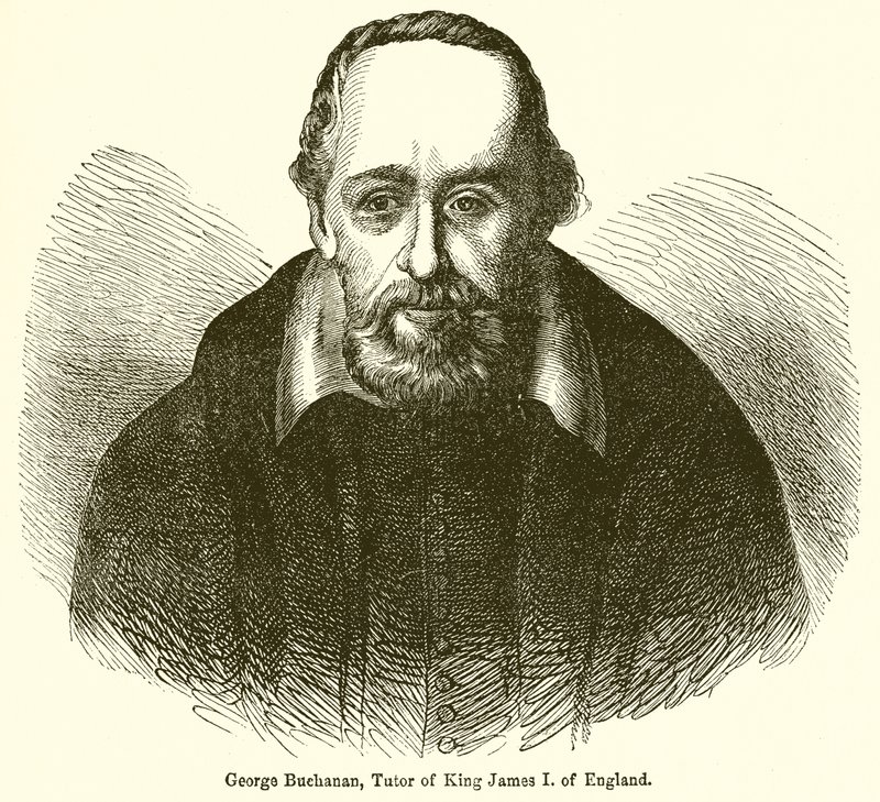 George Buchanan, underviser for kong James I. af England af English School