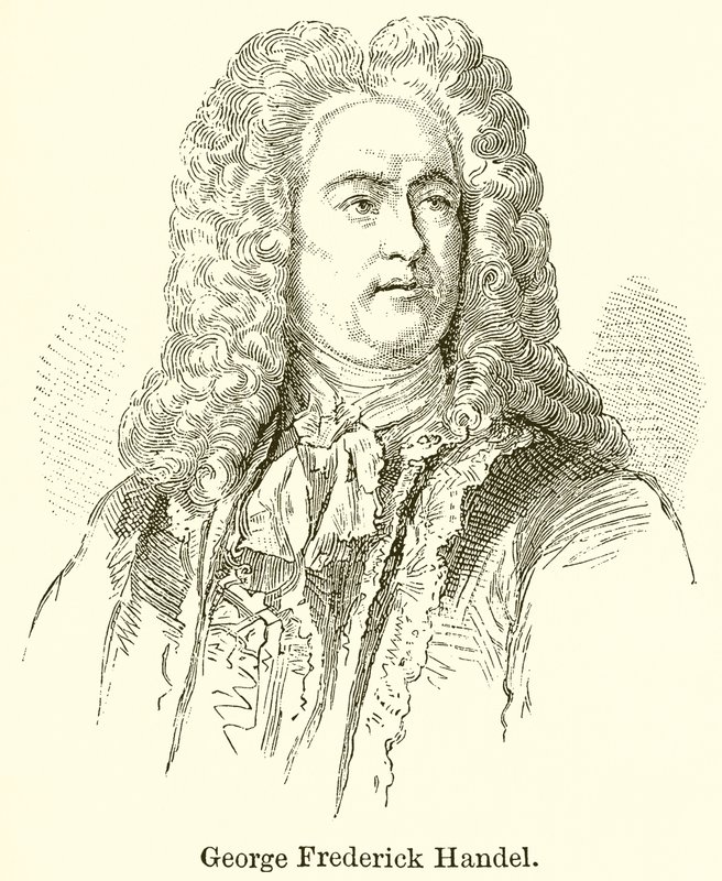 George Frederick Handel af English School