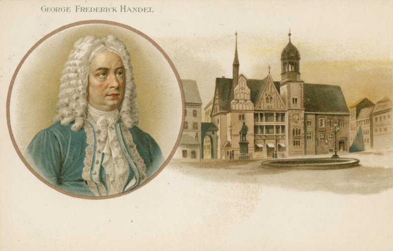 George Frideric Handel, tyskfødt britisk komponist af English School