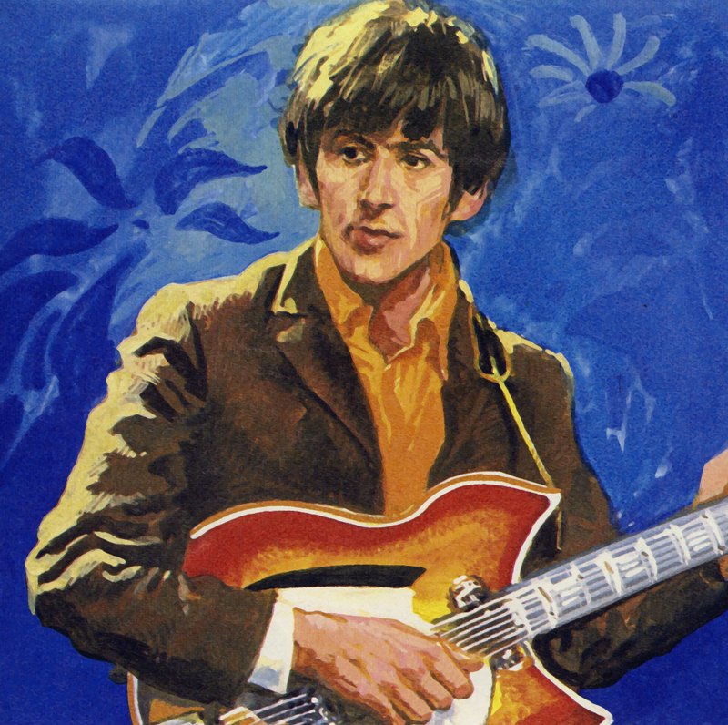 George Harrison fra The Beatles af English School