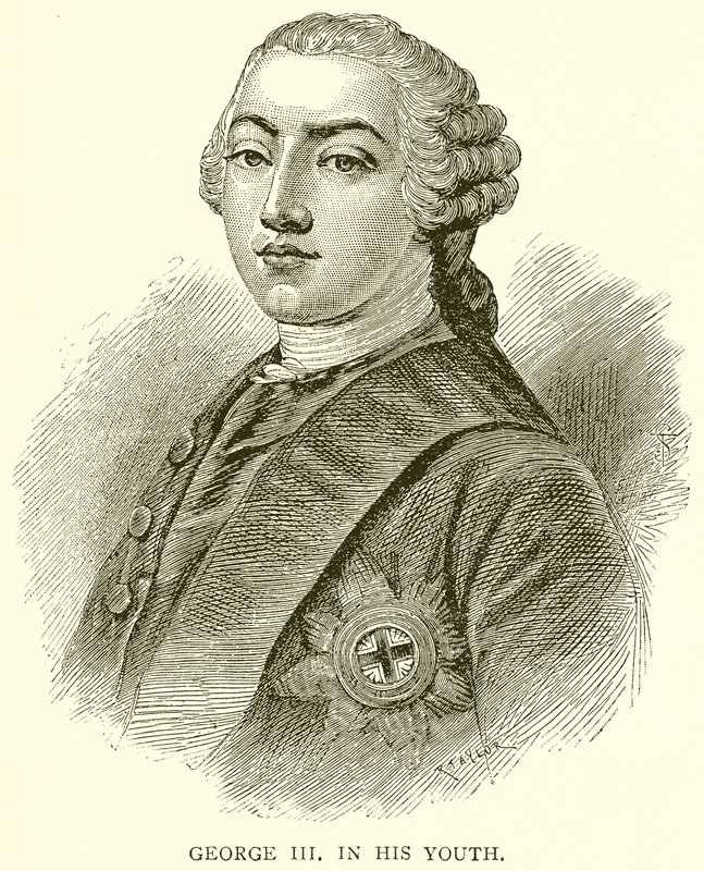 George III i sin ungdom af English School