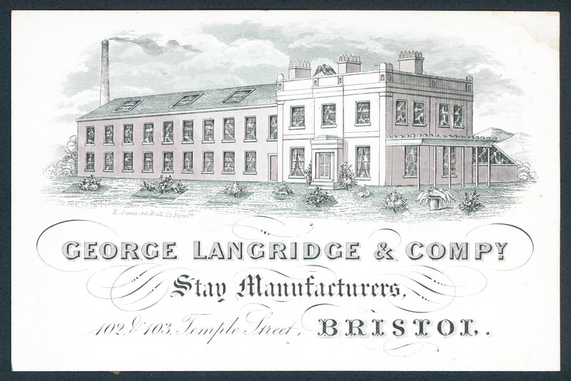 George Langridge & Company, opholdsproducenter, handelskort af English School