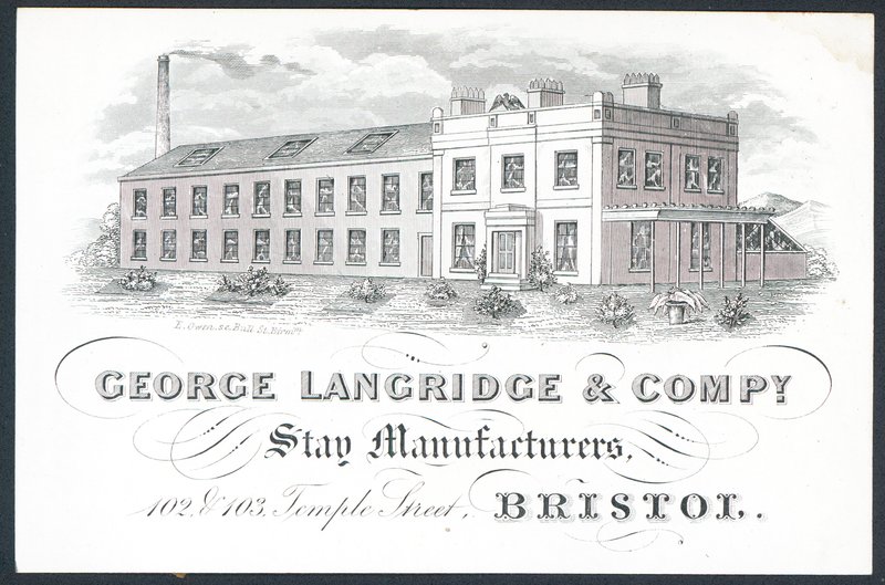 George Langridge & Company, opholdsproducenter, handelskort af English School