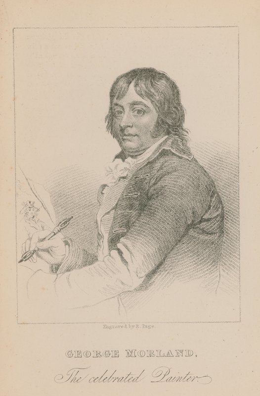 George Morland, den berømte maler af English School