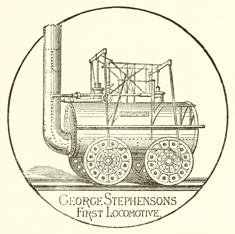 George Stephensons første lokomotiv af English School