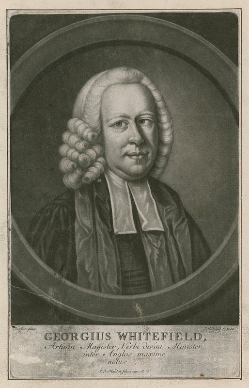 George Whitefield, MA, en af grundlæggerne af metodismen af English School