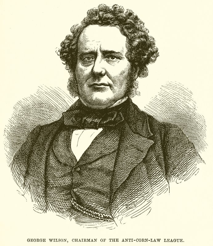 George Wilson, formand for Anti-Corn Law League af English School