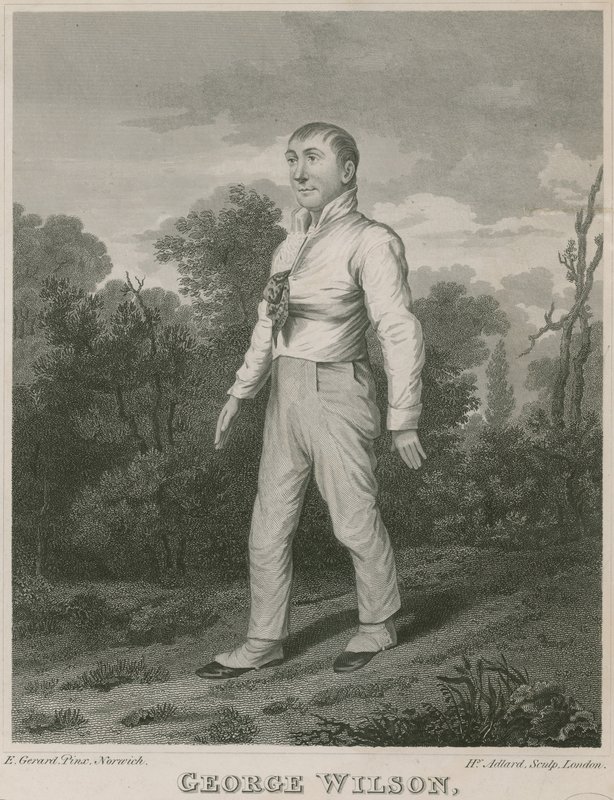 George Wilson, den berømte Blackheath-fodgænger af English School