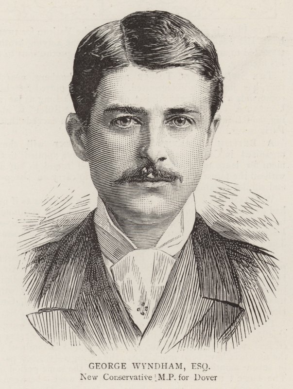 George Wyndham, Esquire (gravering) af English School
