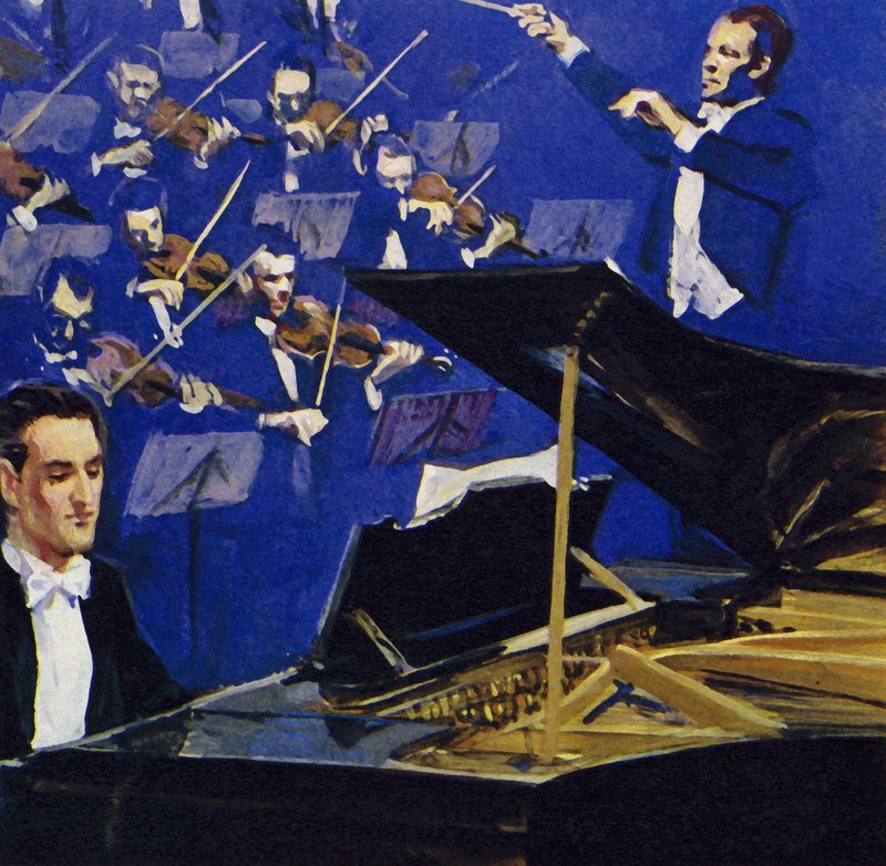 Gershwin opførte selv Koncert i F i Carnegie Hall af English School