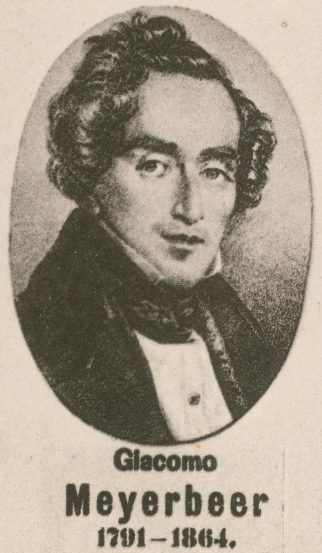 Giacomo Meyerbeer (dybtryk) af English School