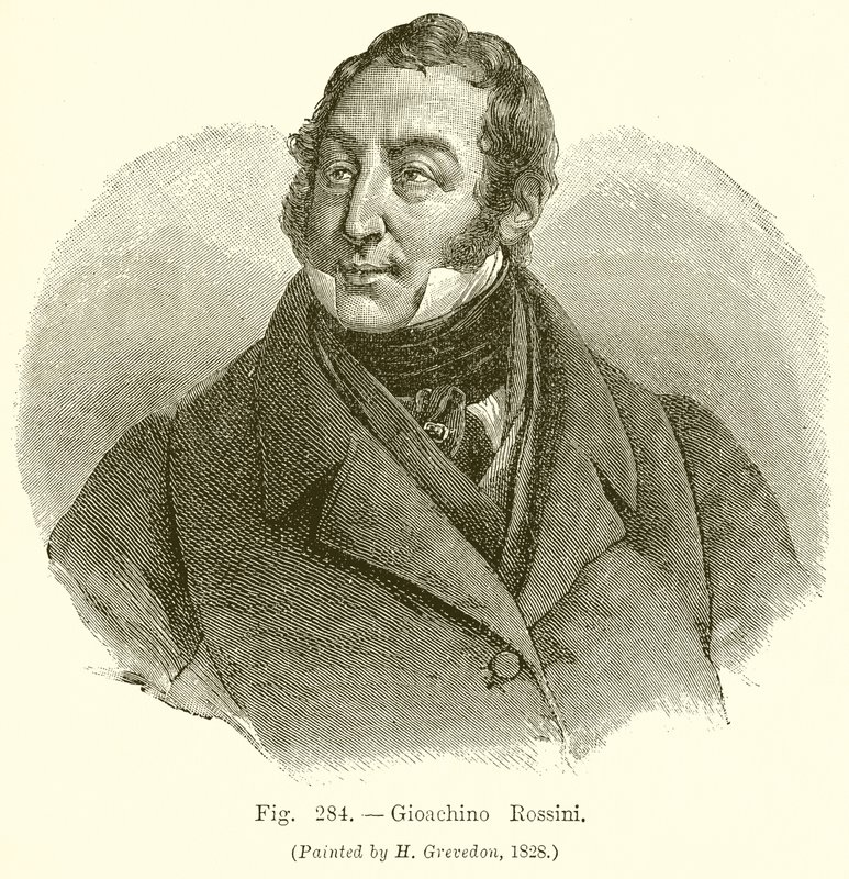 Gioachino Rossini af English School