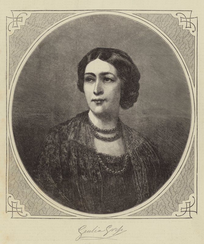 Giulia Grisi (gravering) af English School