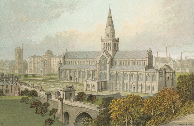 Glasgow katedral af English School