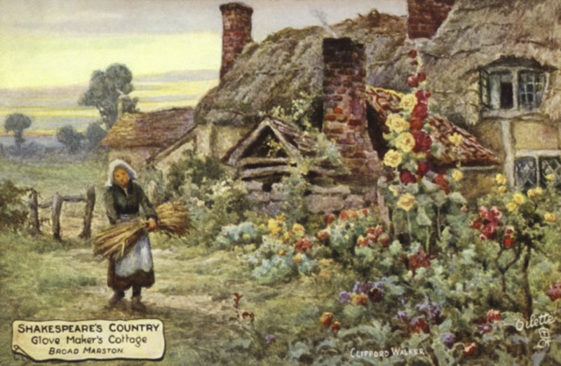 Glove Makers Cottage, Broad Marston, Worcestershire af English School