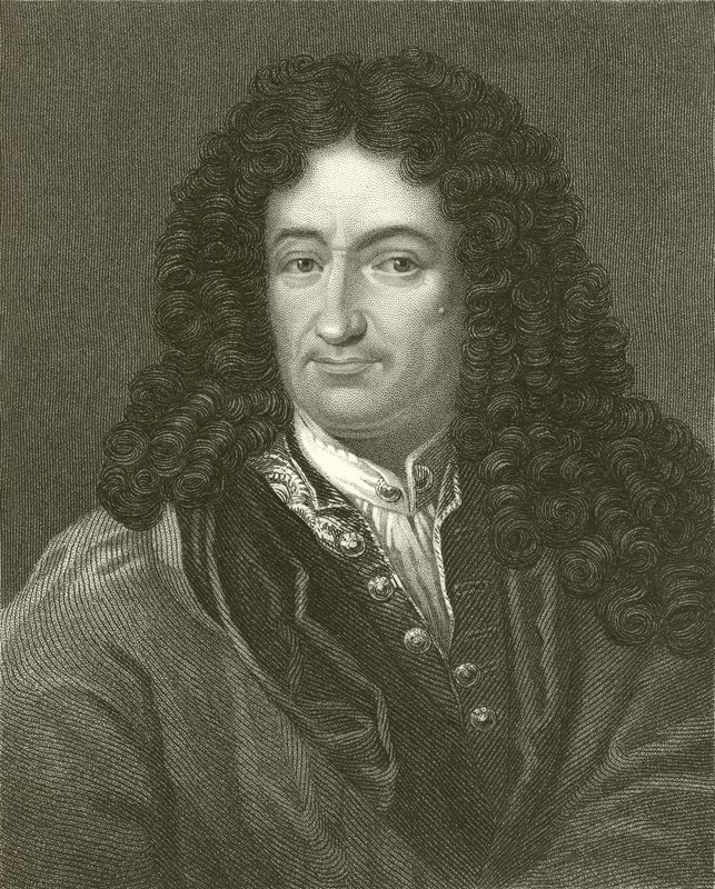 Godfrey William Leibnitz af English School