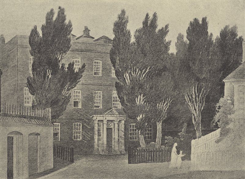 Godolphin House (gravure) af English School