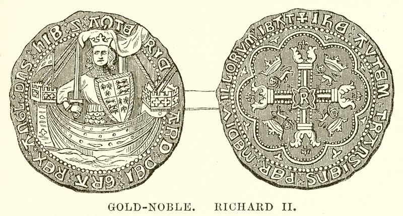 Guld-Edel. Richard II af English School