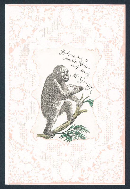 Gorilla Valentinsdag kort af English School