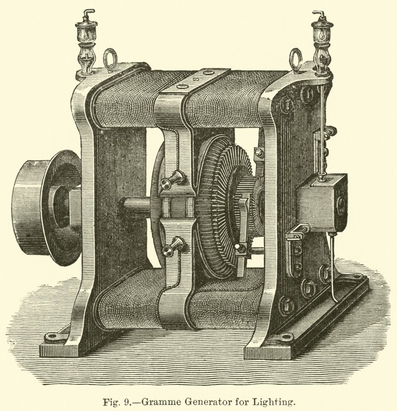 Gramme Generator til belysning af English School