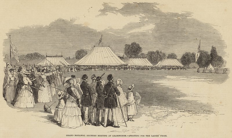 Grand National Bueskydningsmøde i Leamington af English School