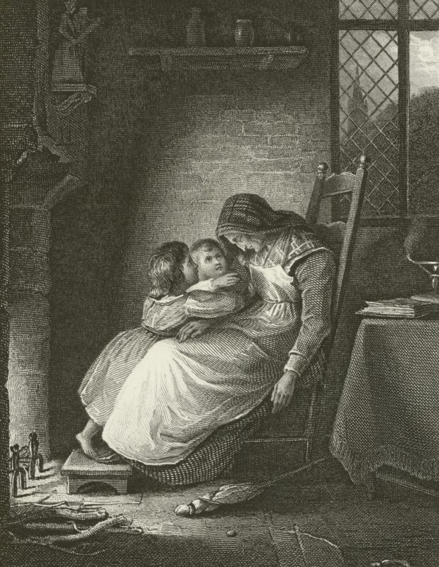 Bedstemor sover af English School