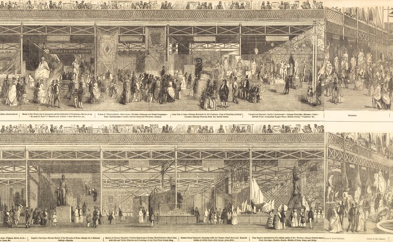 Store Udstilling 1851 af English School