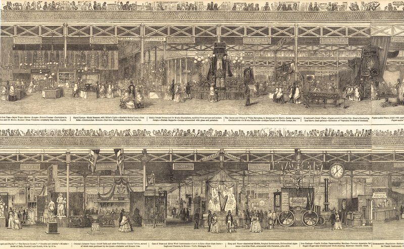 Store Udstilling 1851 af English School