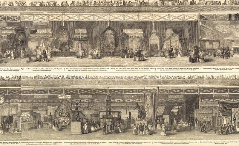 Store Udstilling 1851 af English School