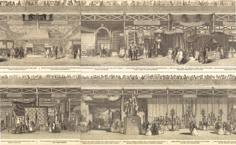 Store Udstilling 1851 af English School