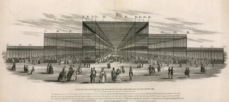 Store Udstilling, 1851 af English School