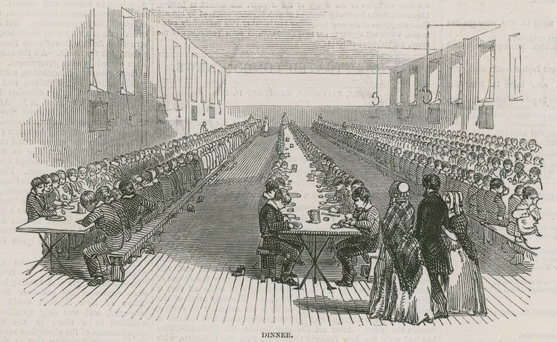Greenwich Royal Hospital Schools; Aftensmad af English School