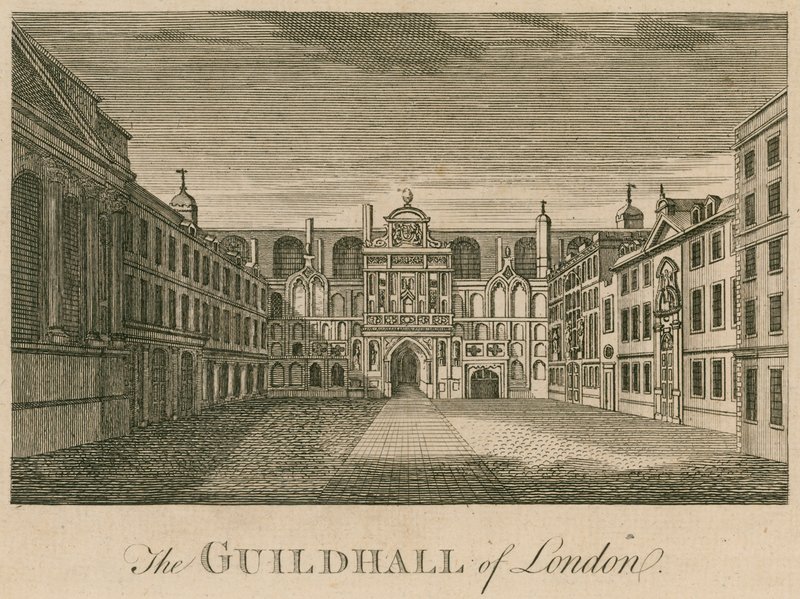 Guildhall, London af English School