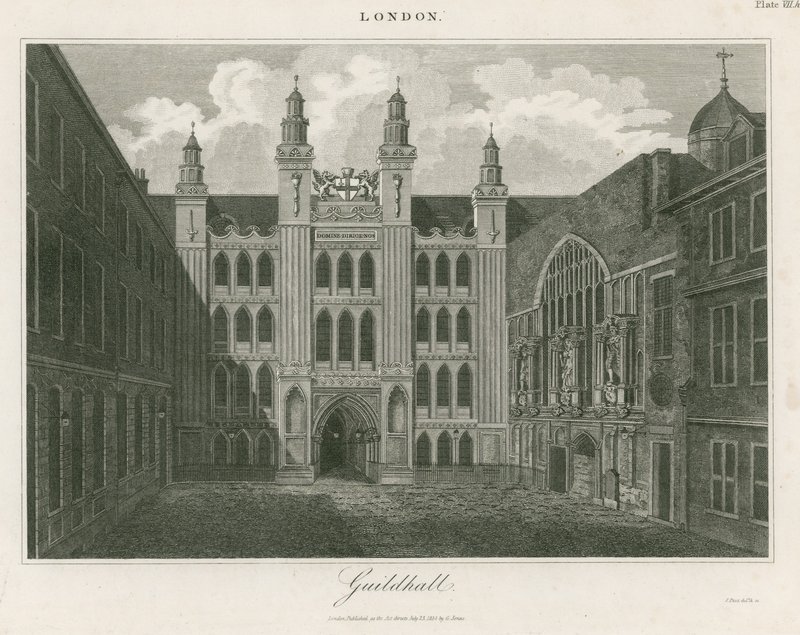Guildhall, London af English School
