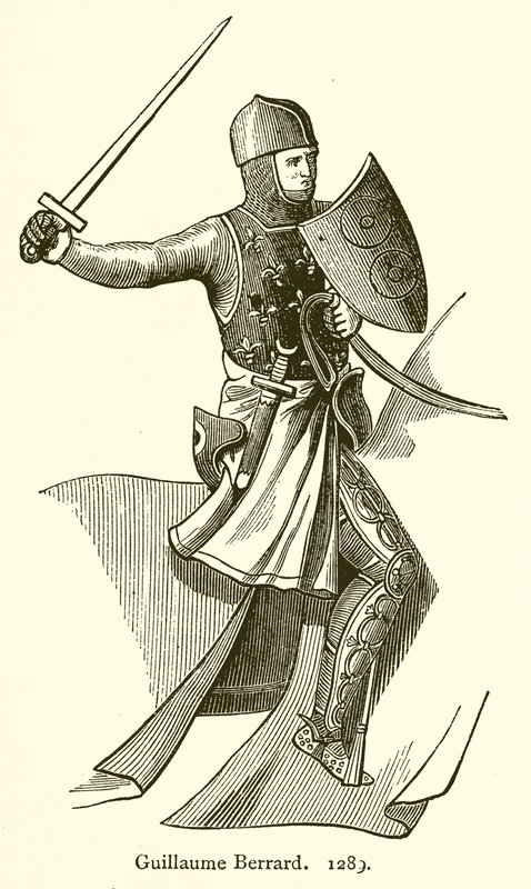 Guillaume Berrard. 1289 af English School