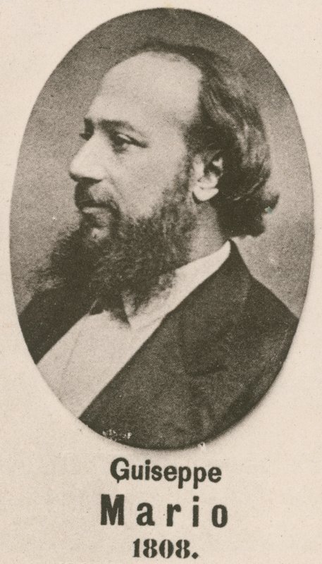 Giuseppe Mario (gravering) af English School