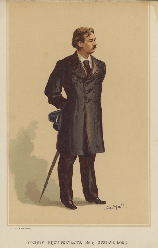 Gustave Dore (farve litho) af English School
