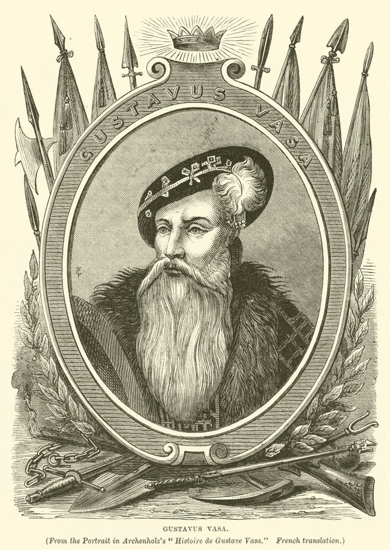 Gustavus Vasa (gravering) af English School