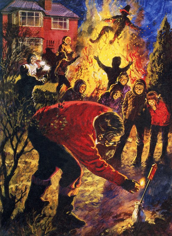 Guy Fawkes-aften af English School
