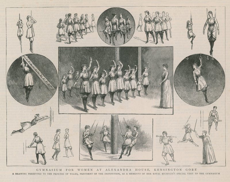 Gymnasium for kvinder på Alexandra House af English School