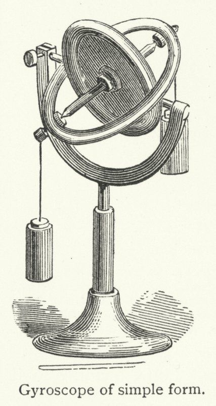 Gyroskop af simpel form (gravering) af English School
