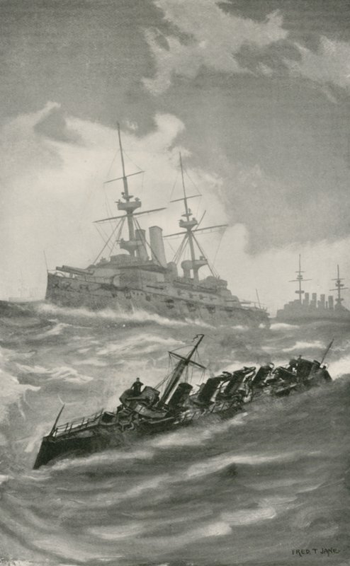 H. M. S. Mars, Terrible og Dragon Cruising i Den Engelske Kanal af English School